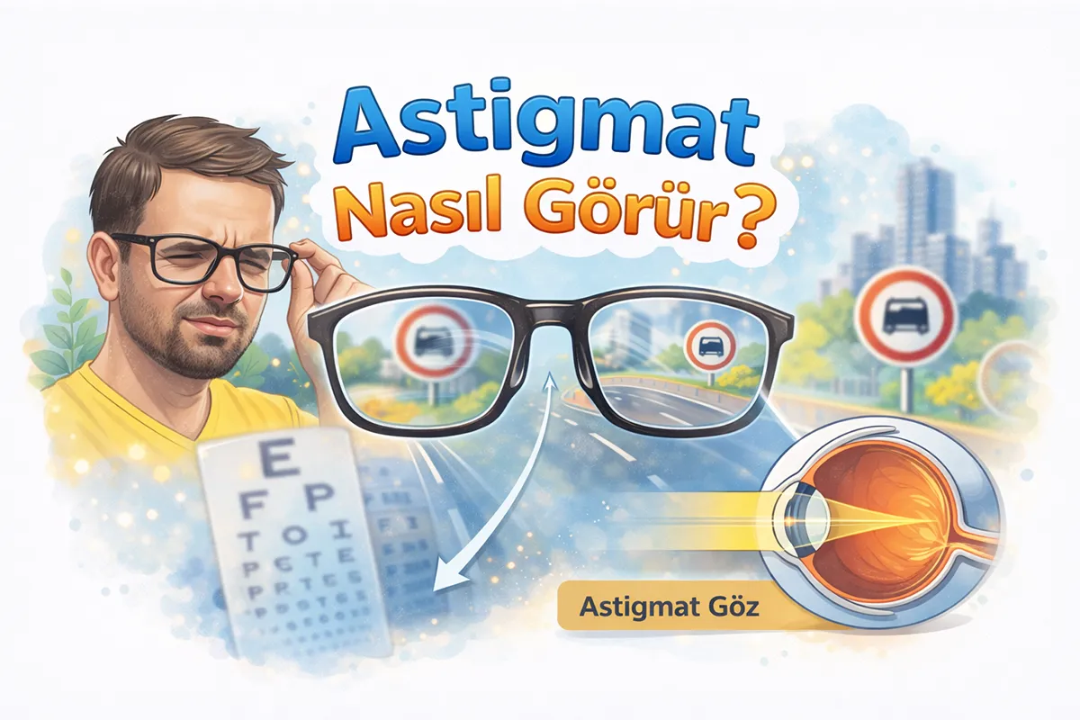Astigmat Nasıl Görür?