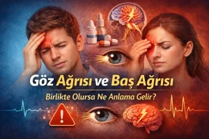 Göz ağrısı ve baş ağrısı birlikte olursa ne anlama gelir konulu featured görsel