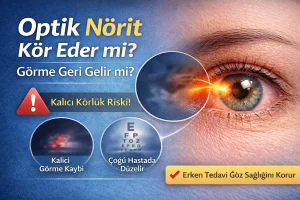 Optik nörit kör eder mi, görme geri gelir mi; erken tedavi ile görme kaybı riski azalır